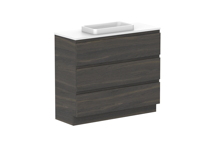 ADP Glacier Pro Ensuite All Drawer Trio Vanity