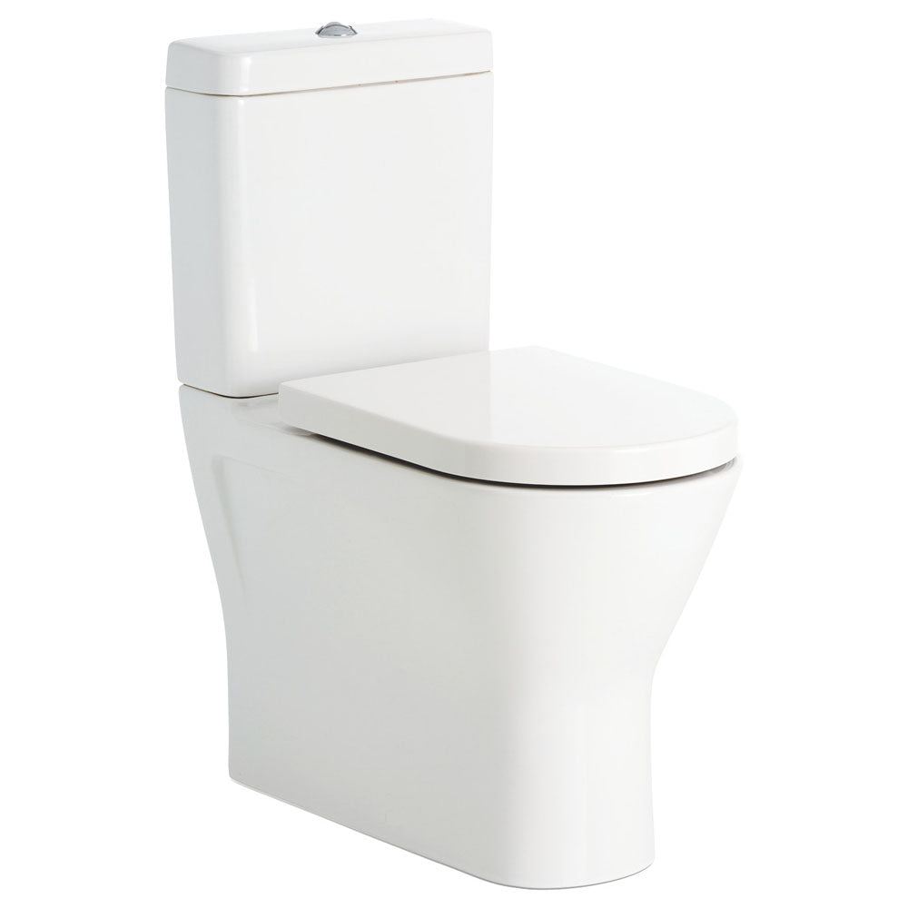 Fienza RAK Resort Back-to-Wall Toilet Suite, Bottom Inlet