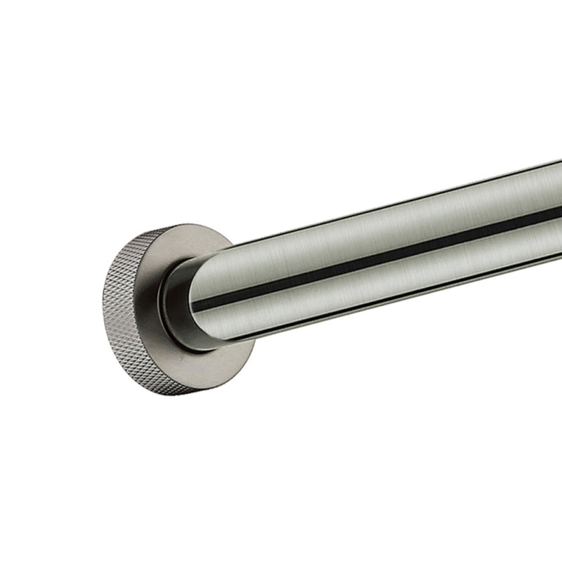 Fienza Axle Industrial Cover Plate for Kaya Ceiling/Arm Shower, Brushed Nickel