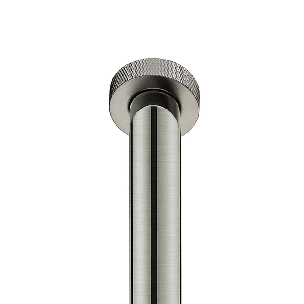 Fienza Axle Industrial Cover Plate for Kaya Ceiling/Arm Shower, Brushed Nickel