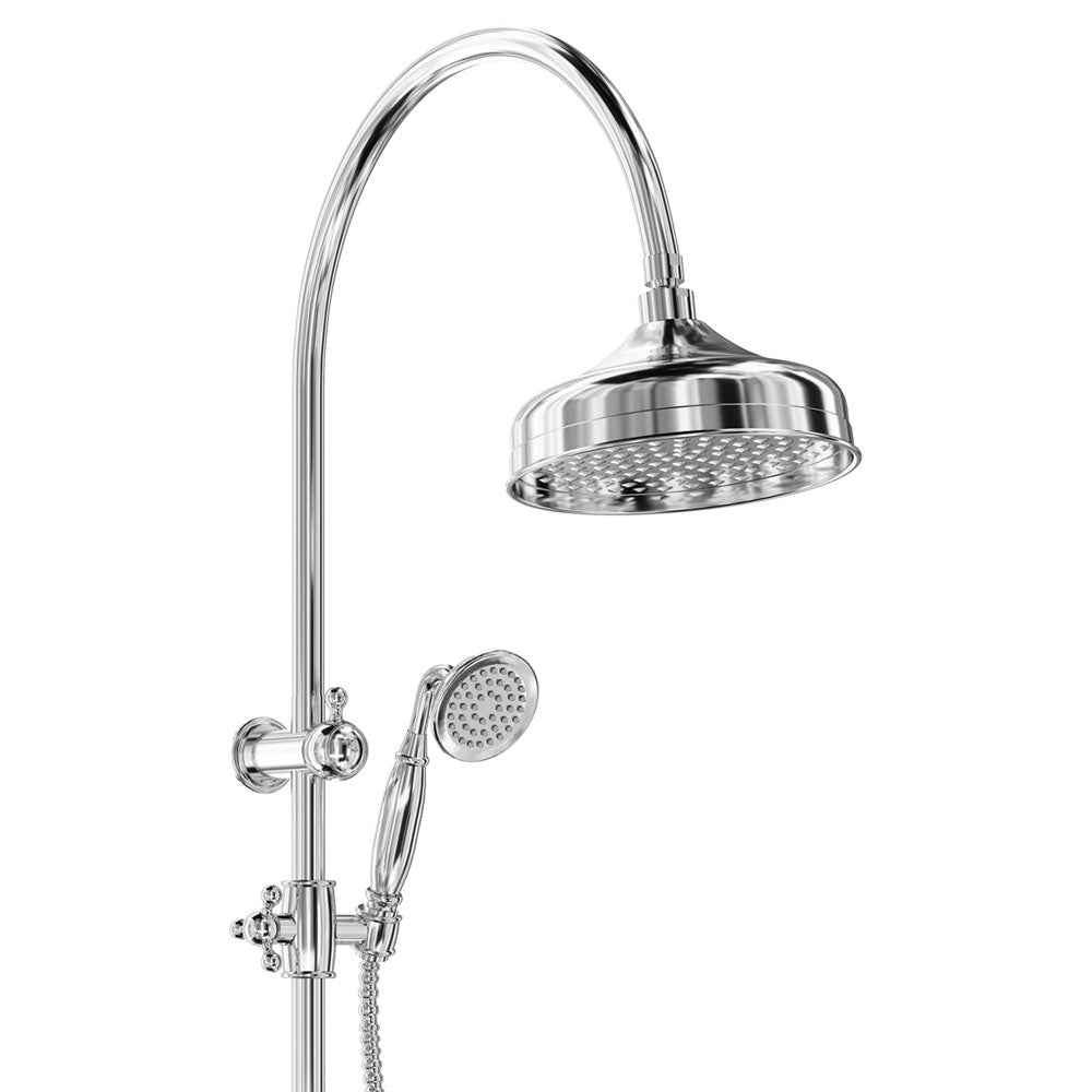 Fienza Lillian Twin Shower, Chrome