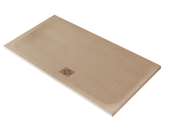 Domus Living 1800X900 Pietra Shower Floor, Cappuccino