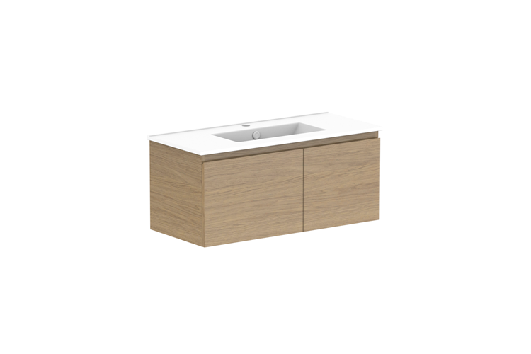 ADP Glacier Lite Ensuite Door & Drawer Slim Vanity