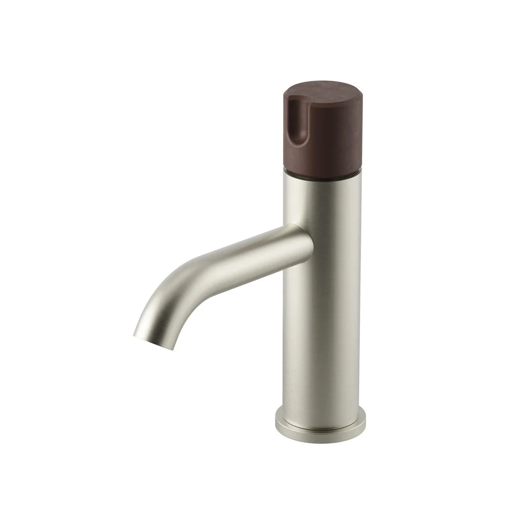 Meir X Nood Co. Alchemy Progressive Basin Mixer Brushed Nickel / Slate