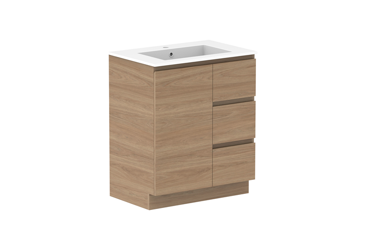 Adp Glacier Lite Full Depth Door & Drawer Trio Vanity