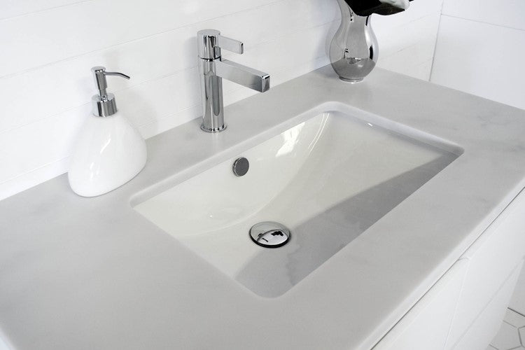 Adp Scoop Undercounter Basin, Gloss White