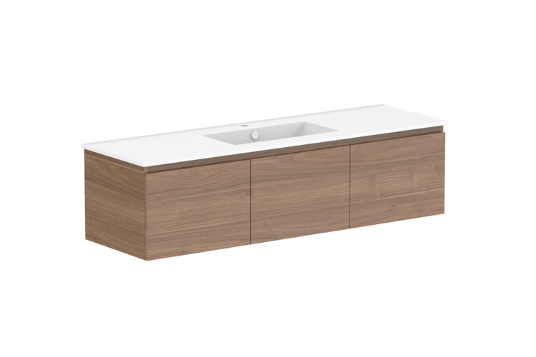 ADP Glacier Lite Full Depth All Door Slim Vanity