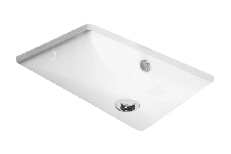 Adp Scoop Undercounter Basin, Gloss White