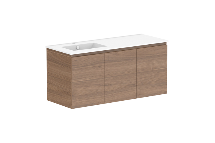 ADP Glacier Lite Full Depth All Door Twin Vanity