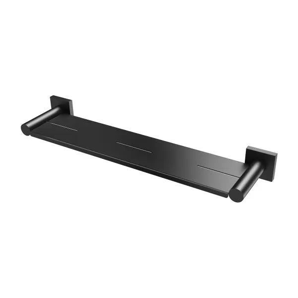 Phoenix Radii Metal Shelf Square Plate - Matte Black