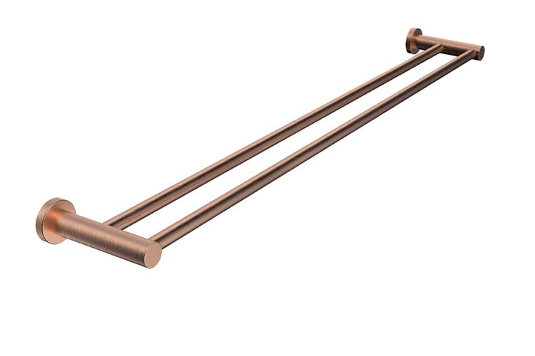ADP Soul Double Towel Rail 900mm Brushed Copper