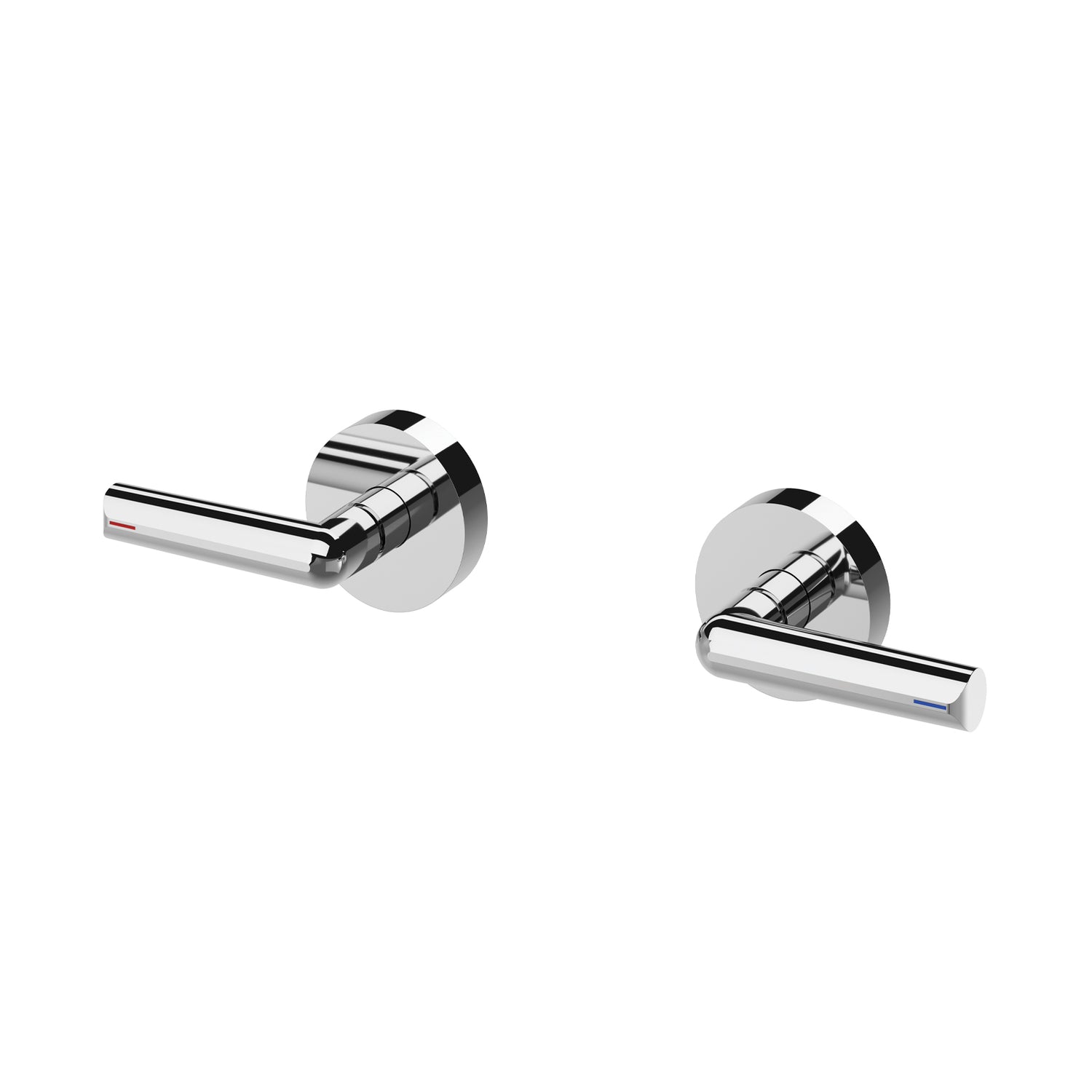 Phoenix Vivid Slimline Plus Lever Wall Top Assemblies, Chrome (Lead Free)