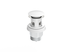 Adp Universal Plug & Waste, Matte White (VB)