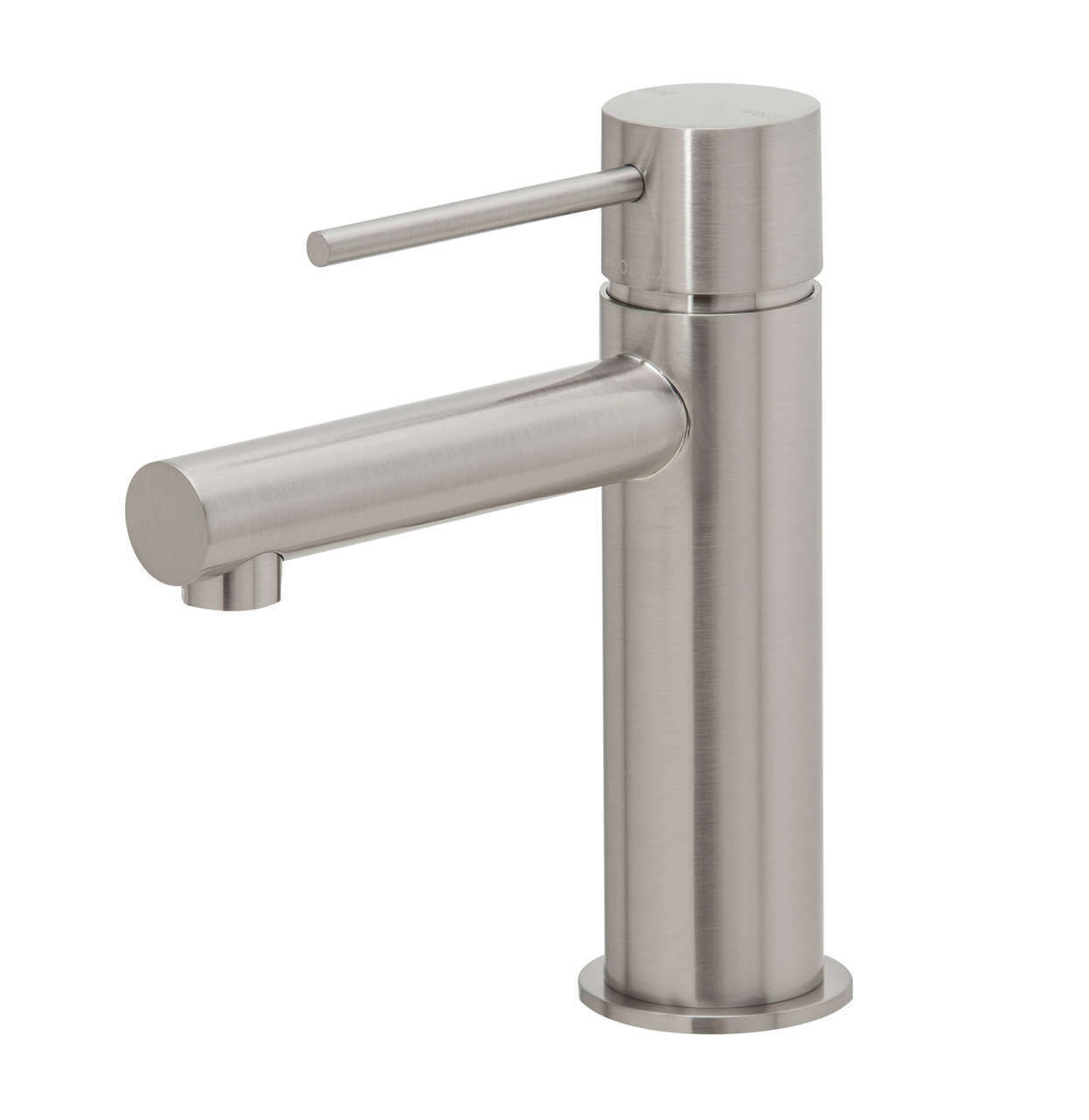 Phoenix Vivid Slimline Basin Mixer - Brushed Nickel (Lead Free)