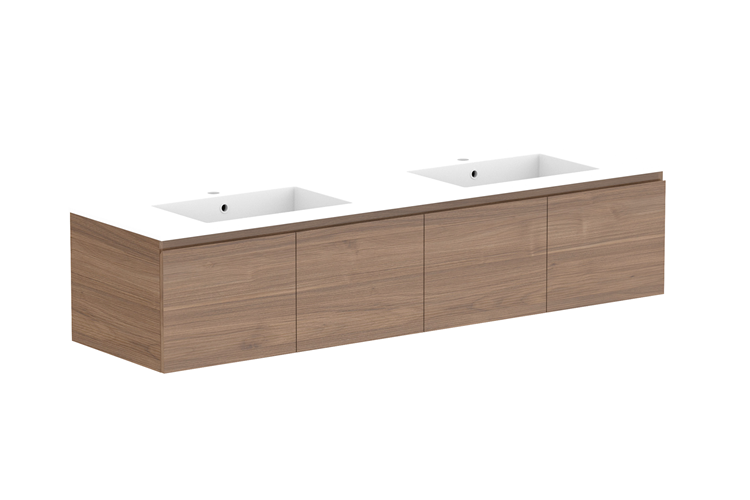 ADP Glacier Lite Full Depth All Door Slim Vanity