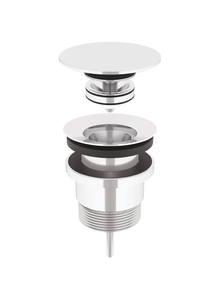 Meir Universal all-in-one Pop up Waste Bath & Basin, Chrome