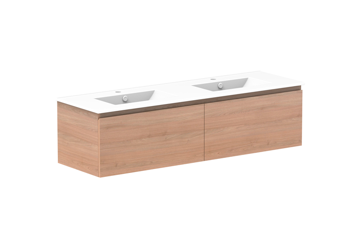 ADP Glacier Lite Full Depth All Drawer Slim Vanity