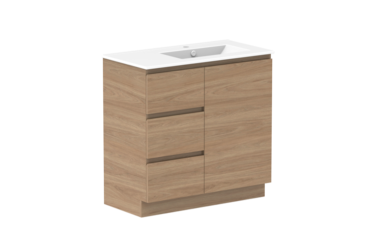 Adp Glacier Pro Full Depth Door & Drawer Trio Vanity