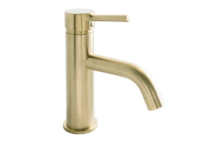 Adp Bloom Basin Mixer, Brushed Brass