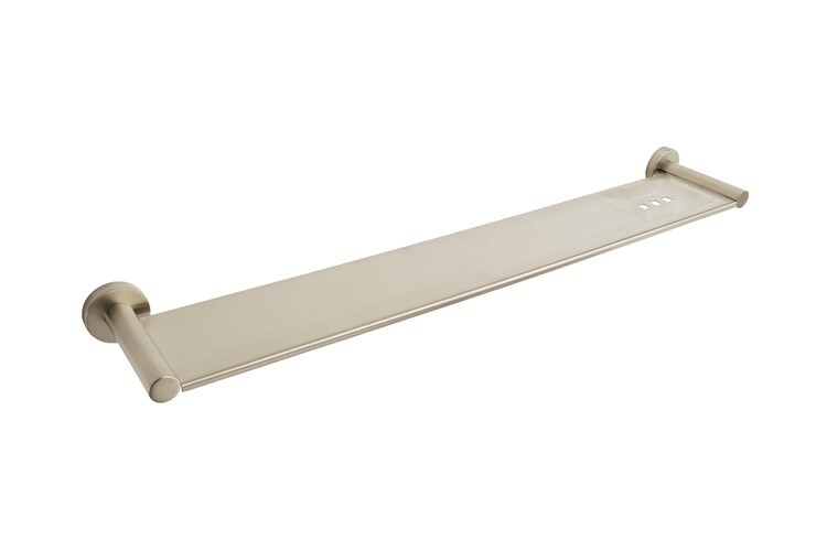 Adp Bloom Shower Shelf, Brushed Nickel