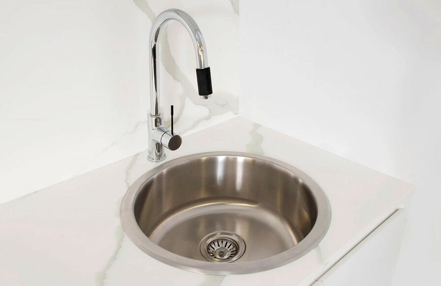 Adp Clovelly Round Sink, Stainless Steel
