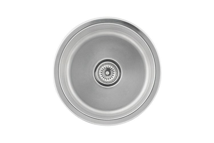 Adp Clovelly Round Sink, Stainless Steel