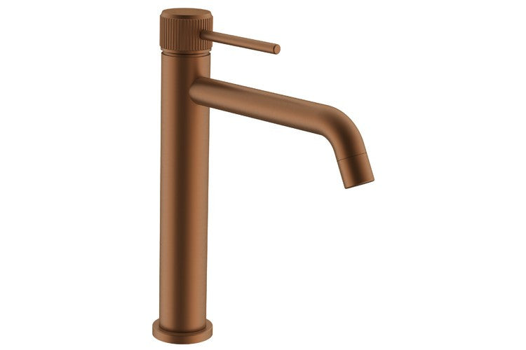 ADP Soul Groove Extended Basin Mixer, Brushed Copper