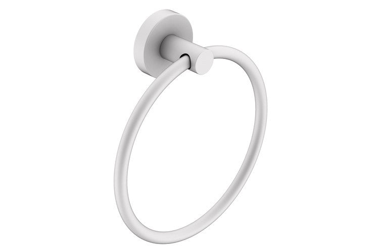 ADP Soul Hand Towel Ring, Matte White