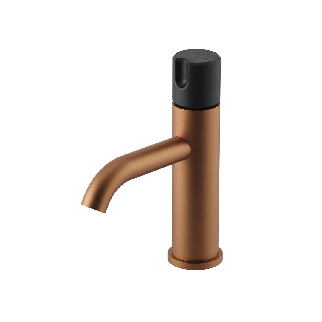 Meir X Nood Co. Alchemy Progressive Basin Mixer Lustre Bronze / Storm