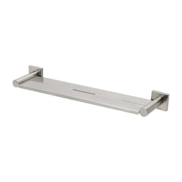 Phoenix Radii Metal Shelf Square Plate - Brushed Nickel