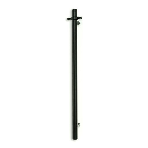 Radiant Heating Vertical Towel Rail Hook for Vertical Heated Bar, Black