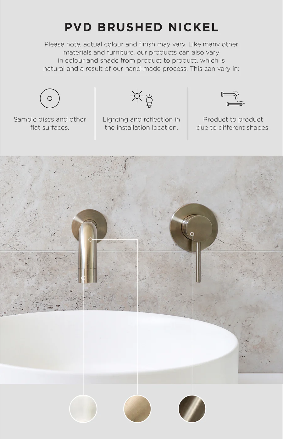 Meir Basin Pop Up Waste, Overflow / Slotted, 32mm Brushed Nickel