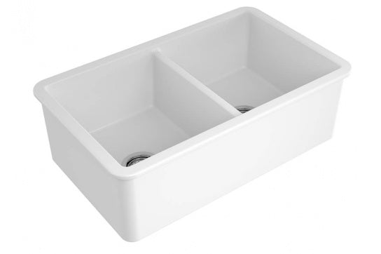 Turner Hastings Cuisine 85 x 46 Inset / Undermount Fine Fireclay Sink