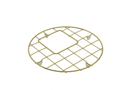 Turner Hastings Cuisine Round 47x47 Stainless Steel Grid, Brushed Brass