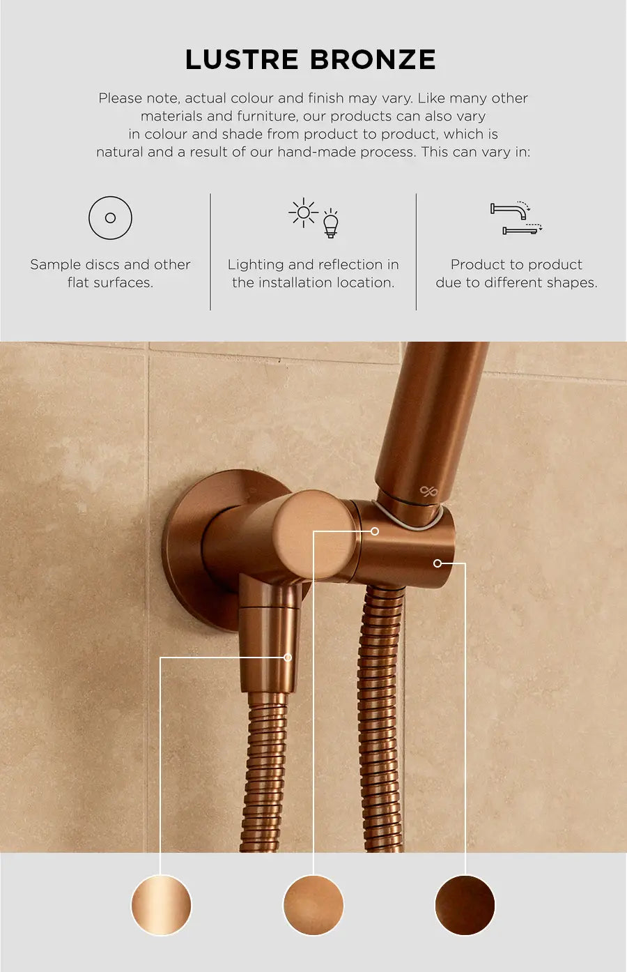 Meir Round High-Rise Swivel Wall Spout, Lustre Bronze
