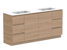 Adp Glacier Lite Full Depth Door & Drawer Trio Vanity