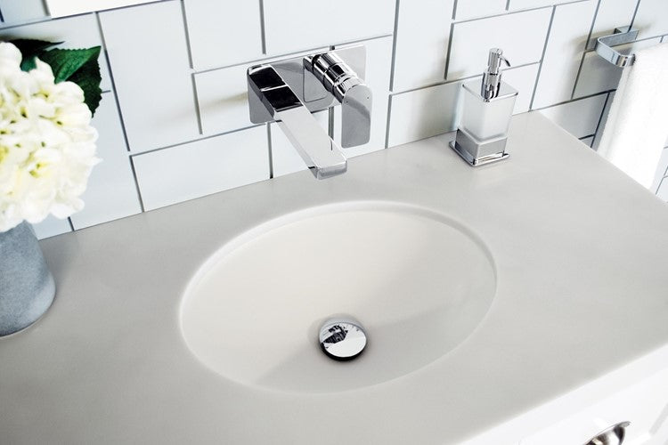 Adp Sincerity UnderCounter/Inset Basin, Gloss White