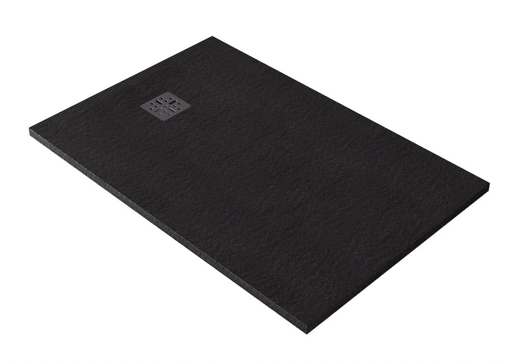 Domus Living 1000X1200 Pietra Shower Floor, Nero