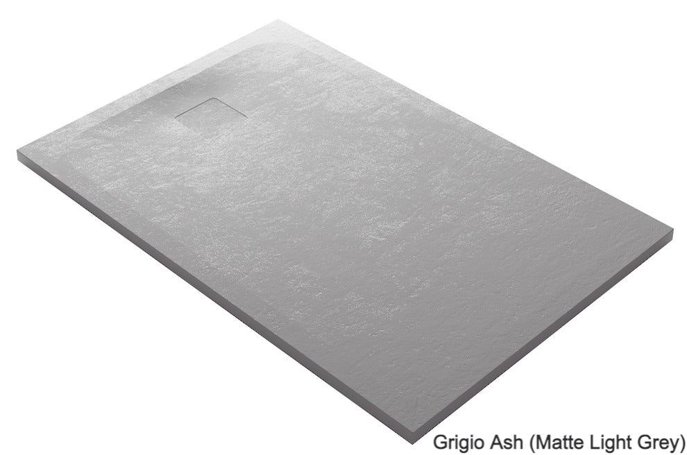 Domus Living 900X1400 Cemento Shower Floor, Grigio Ash