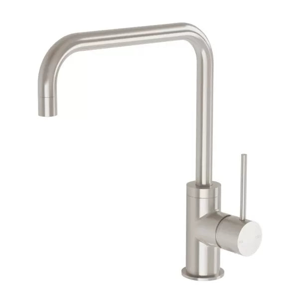 Phoenix Vivid Slimline Sink Mixer 220mm Squareline - Brushed Nickel