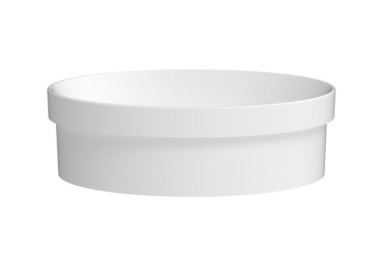 Chandler Semi Inset Basin Matte White