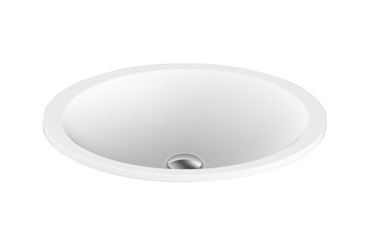 Adp Sincerity UnderCounter/Inset Basin, Gloss White