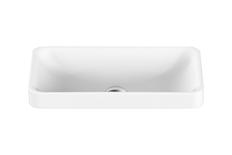 Adp Faith Semi-Inset Basin, Gloss White