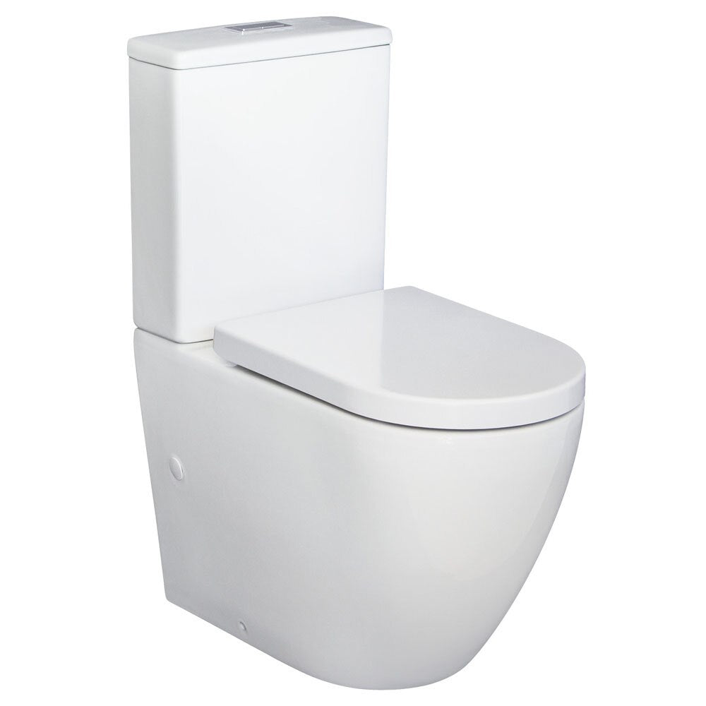 Fienza Alix Back-To-Wall P-Trap Toilet Suite