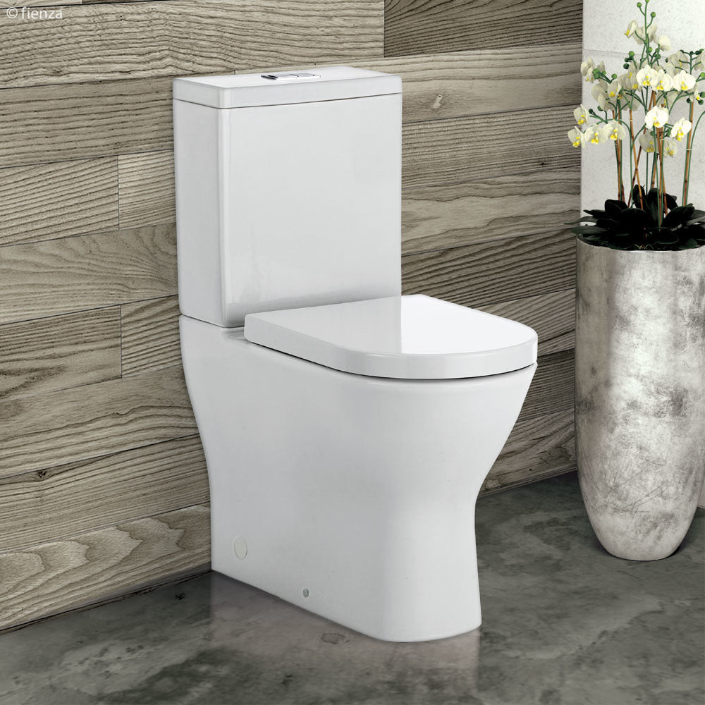 Fienza Delta Back-To-Wall S-Trap 160-230 Toilet Suite