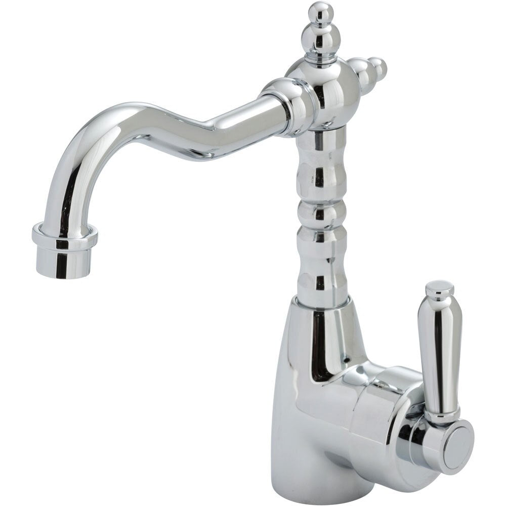 Fienza Eleanor Shepherds Crook Basin Mixer Chrome