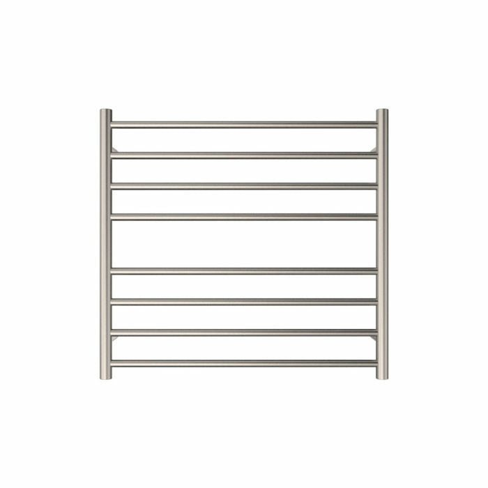 Fienza Isabella Heated Towel Ladder 8 Bars 750x750mm, Brushed Nickel