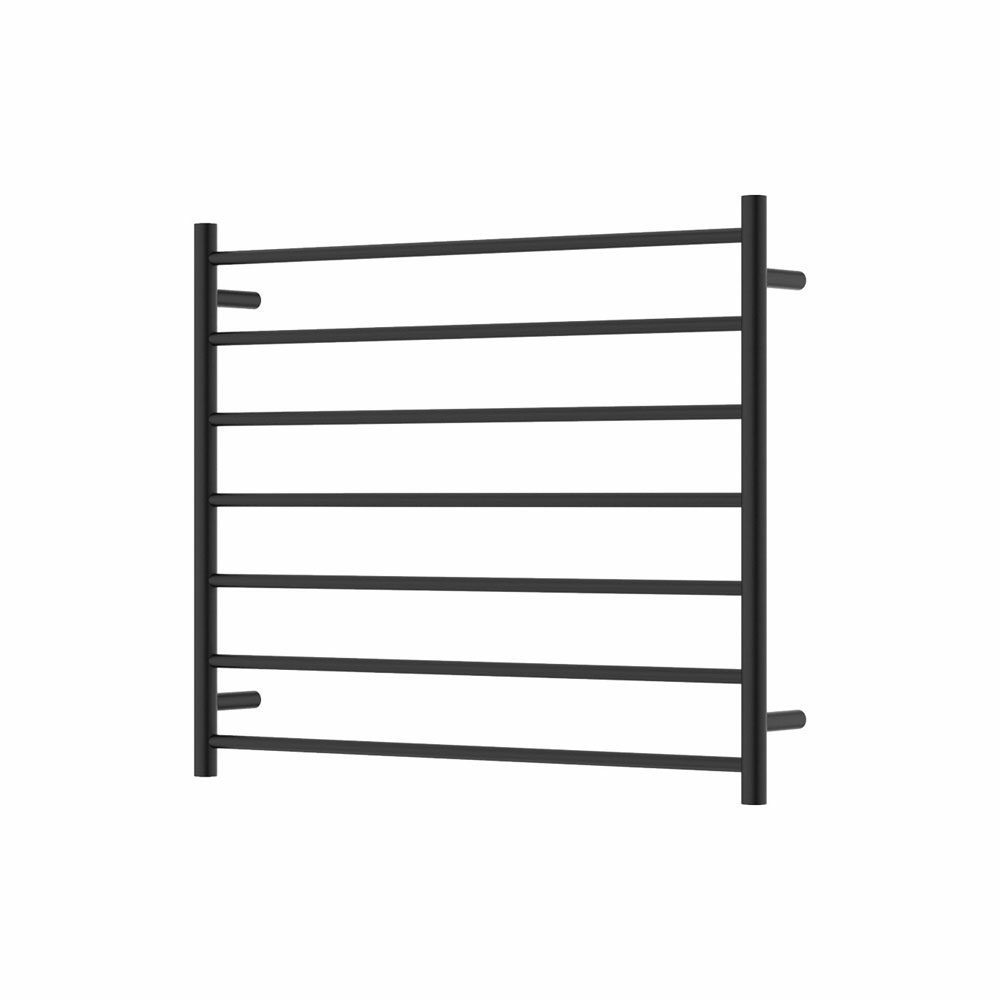 Fienza Isabella Heated Towel Ladder 7 Bars 900x750mm, Matte Black