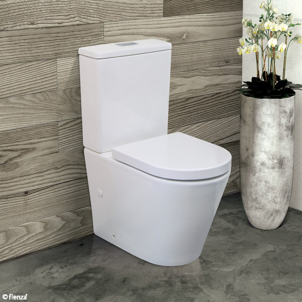 Fienza Isabella Back-to-Wall P-Trap Toilet Suite