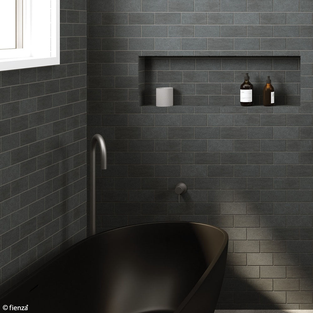 Fienza Kaya Floor Mounted Bath Outlet Gunmetal